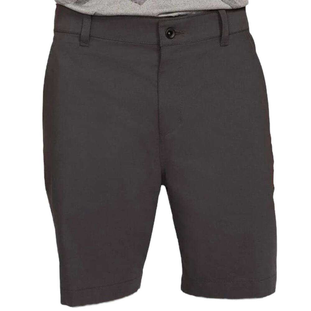 Nike Golf Dri-FIT Flat Front Shorts Mens 42 Dark Charcoal Grey Chino 4-Pocket